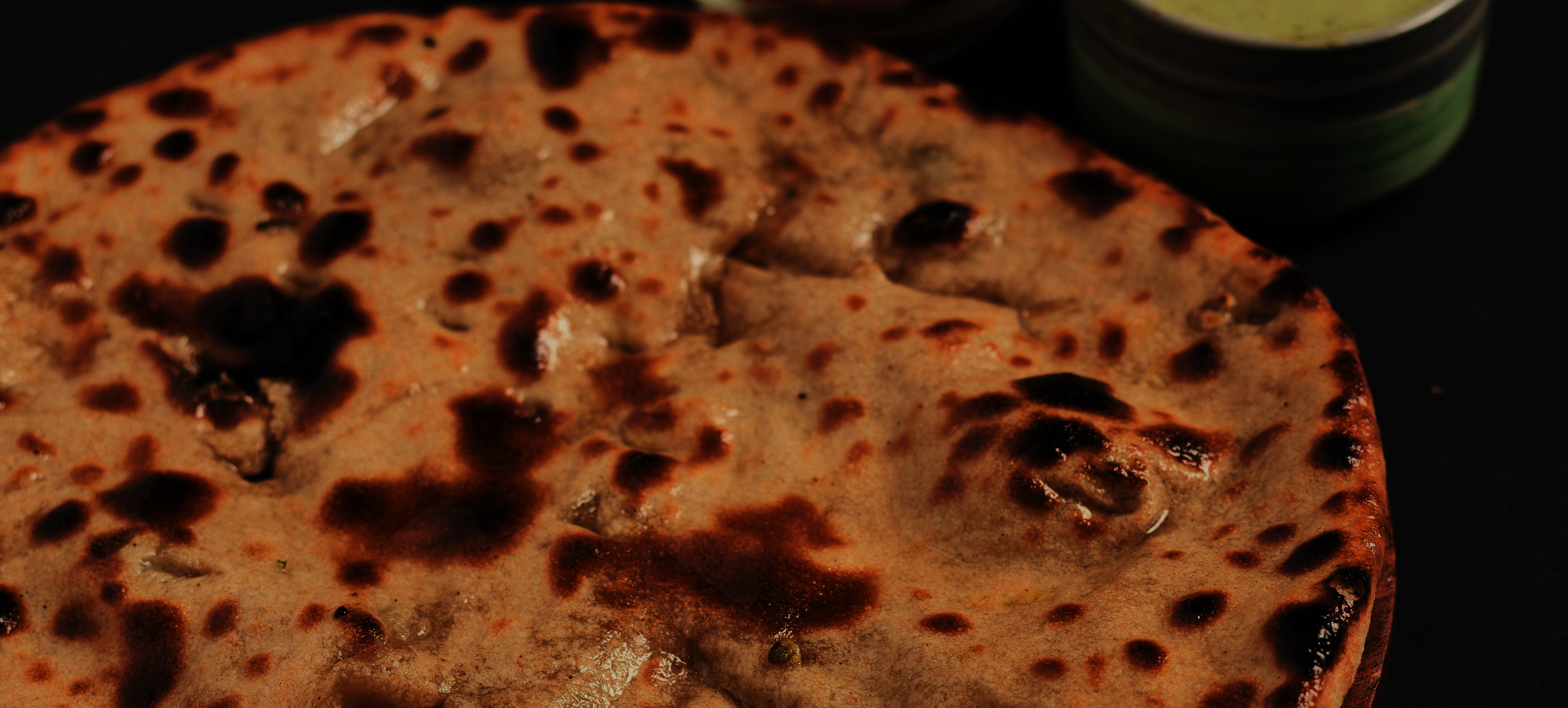 An image of two parathas